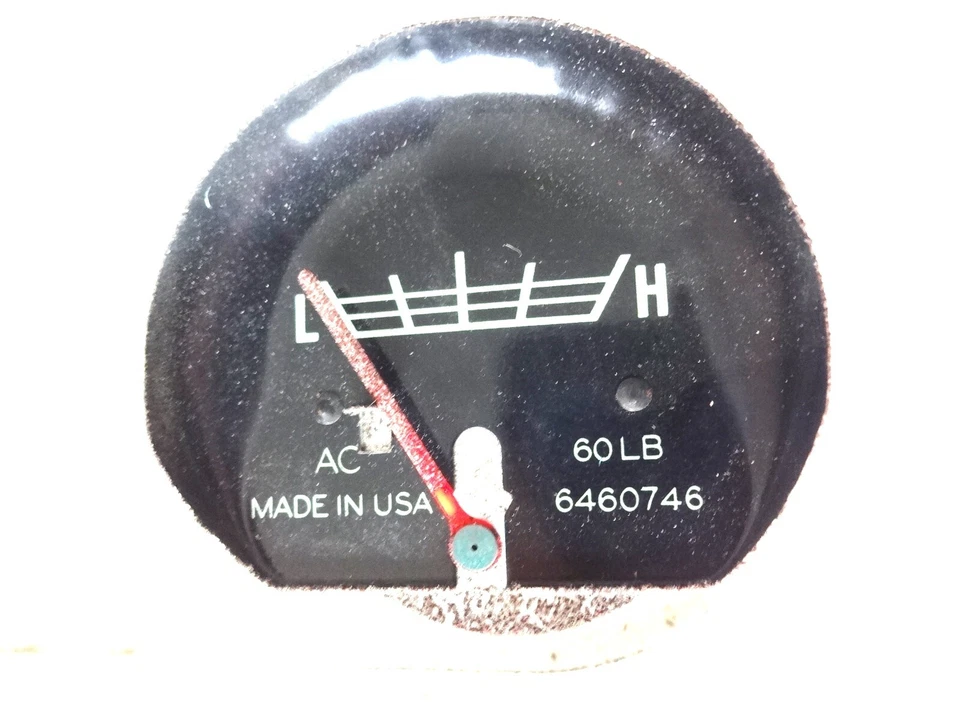 Cuadro de instrumentos Chevy Pickup Truck 1967-1969 tablero medidor de presión de aceite nuevo Foto 3 de 4