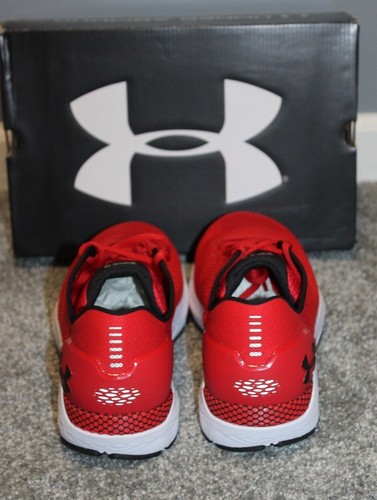 Under Armour Men’s UA HOVR Sonic 4 Running Shoes Red/White Size 11 New With Box - 第 5/10 張圖片