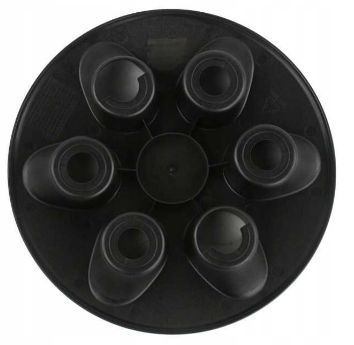 Enjoliveur de roue pour Iveco Daily 06- noir mat 504141760 enjoliveur utilitaire FT92012