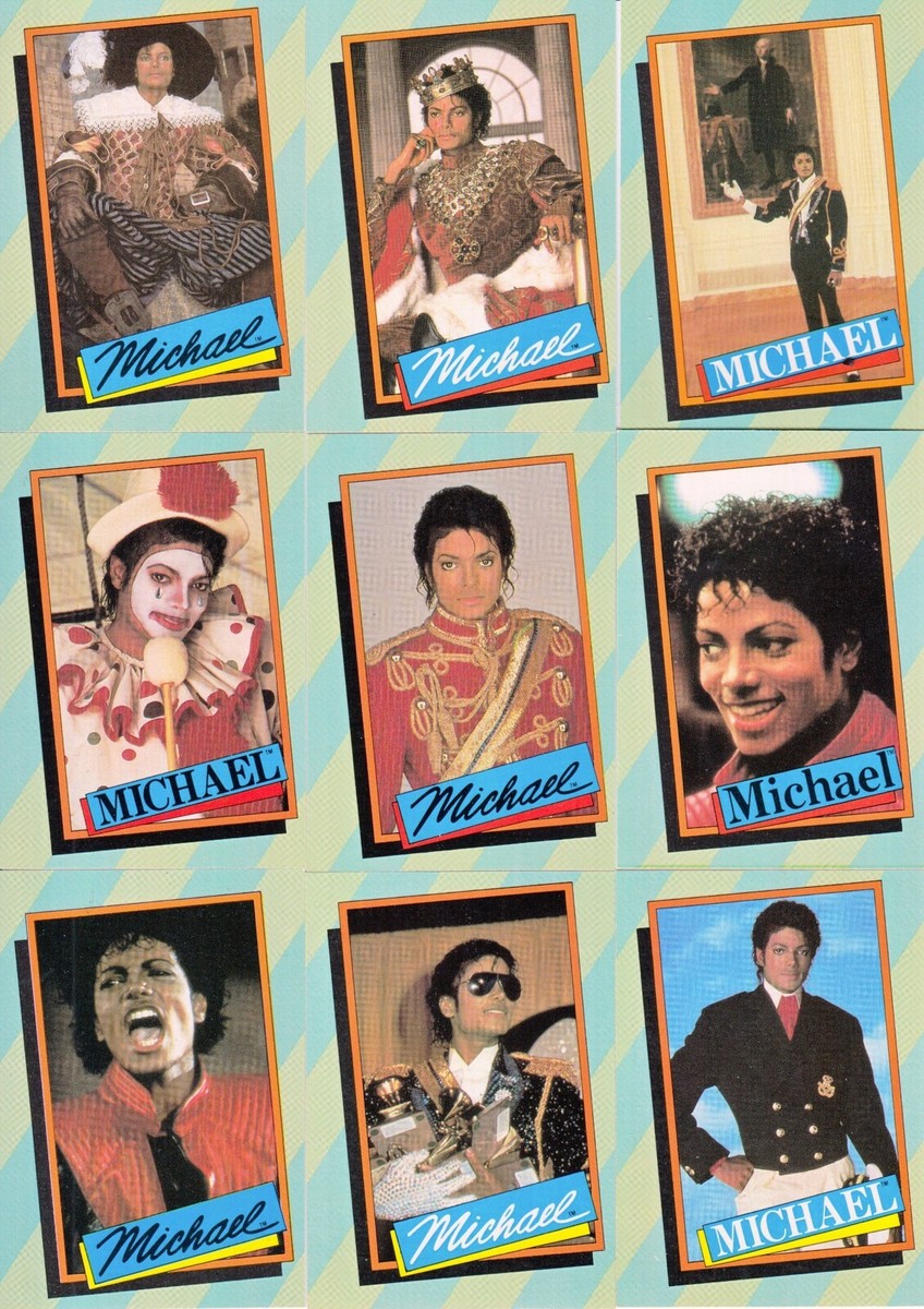 マイケル・ジャクソン2,専用 Michael Jackson Series 2 1984 Topps Complete Base Card Set