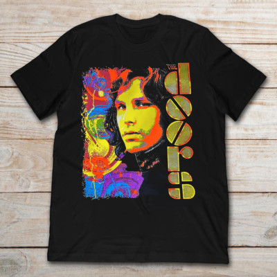 1994 THE DOORS JIM MORRISON SCORPIO BLACK T Shirt Size S M L 234XL SG274