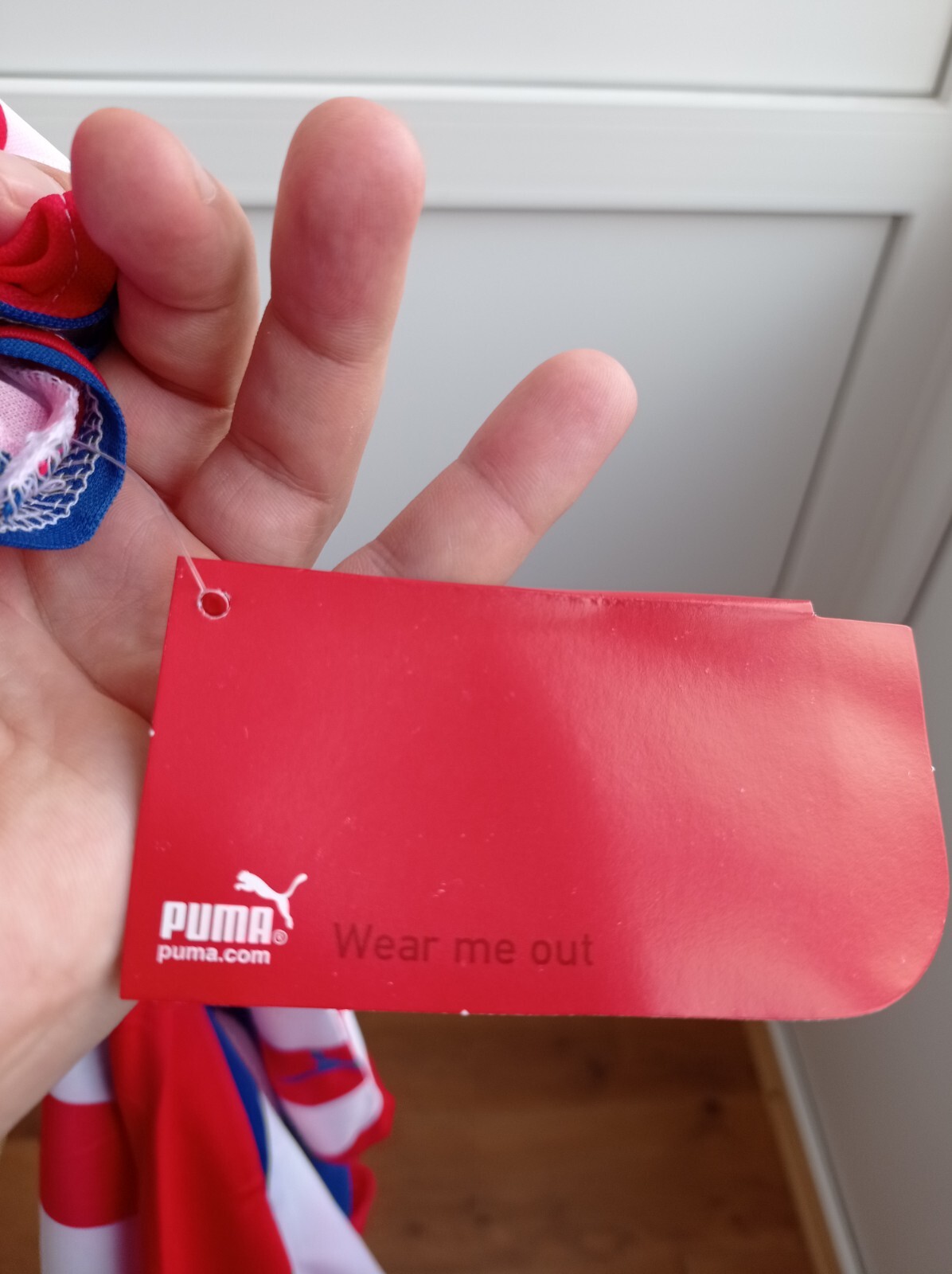 PARAGUAY NATIONAL TEAM 2006/2007 HOME FOOTBALL SHIRT JERSEY SIZE L PUMA Replica thumbnail 5