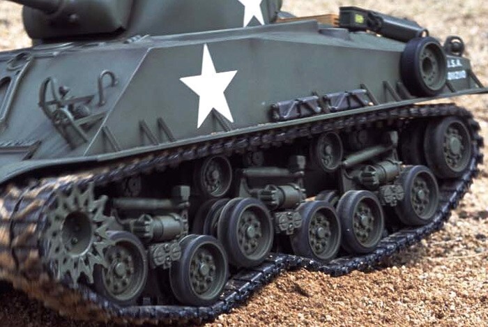 TAMIYA RC 1/35 U.S. MEDIUM TANK M4A3 Sherman TANK KIT No