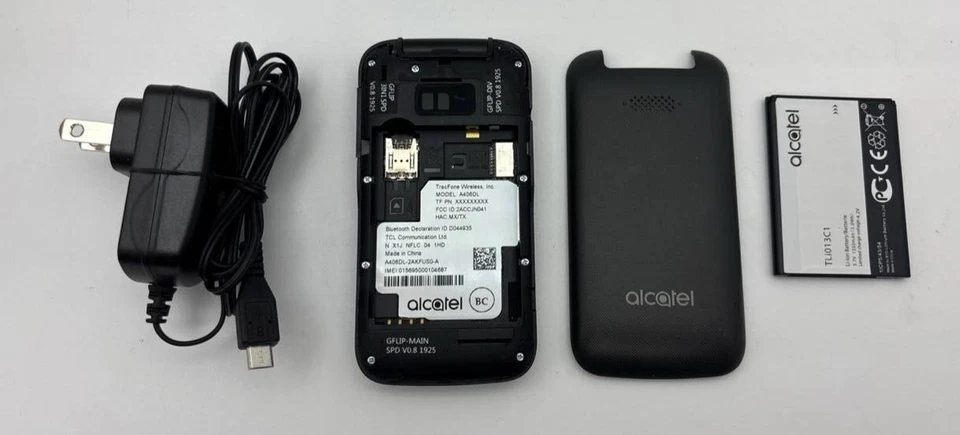 Alcatel MyFlip 2 Clamshell A406DL Flip Phon 2.8" 4GB KaiOS nano SIM Tracfone - Image 3 of 4