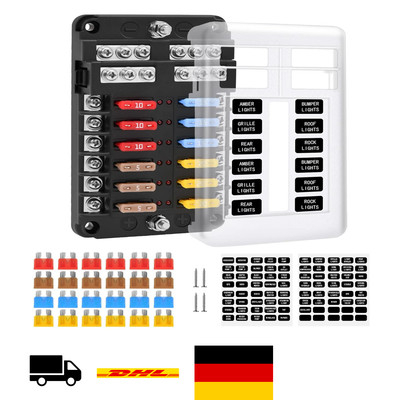 Endark Car Fuse Holder
