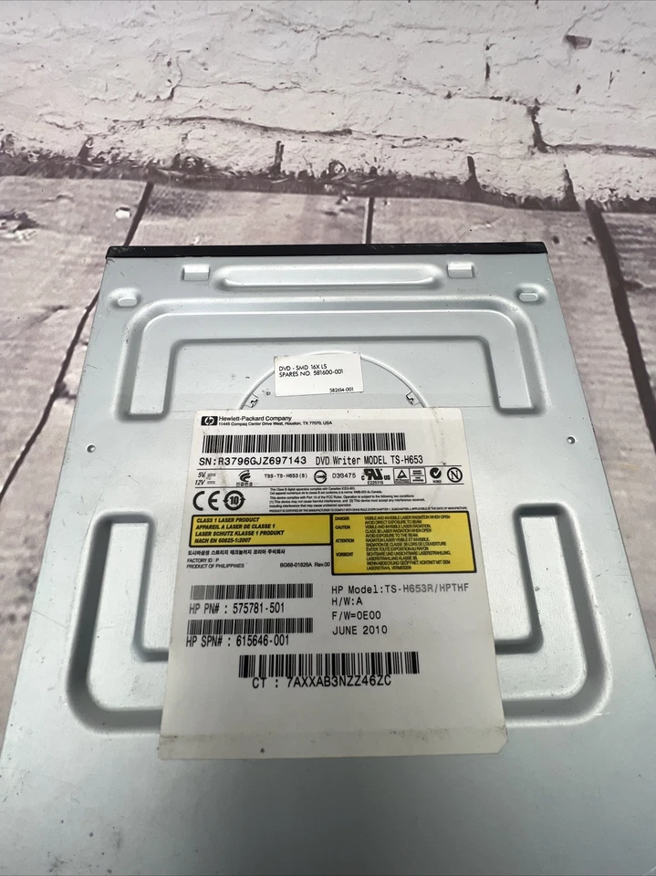 HP Desktop SATA CD/DVD-R DVD DL Lightscribe Internal Drive - Image 2 of 3