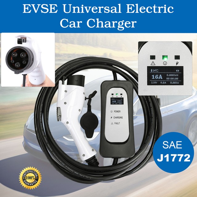 OEM Honda Clarity Electric Car Charger Cord EV EVSE Level 1 J1772 With