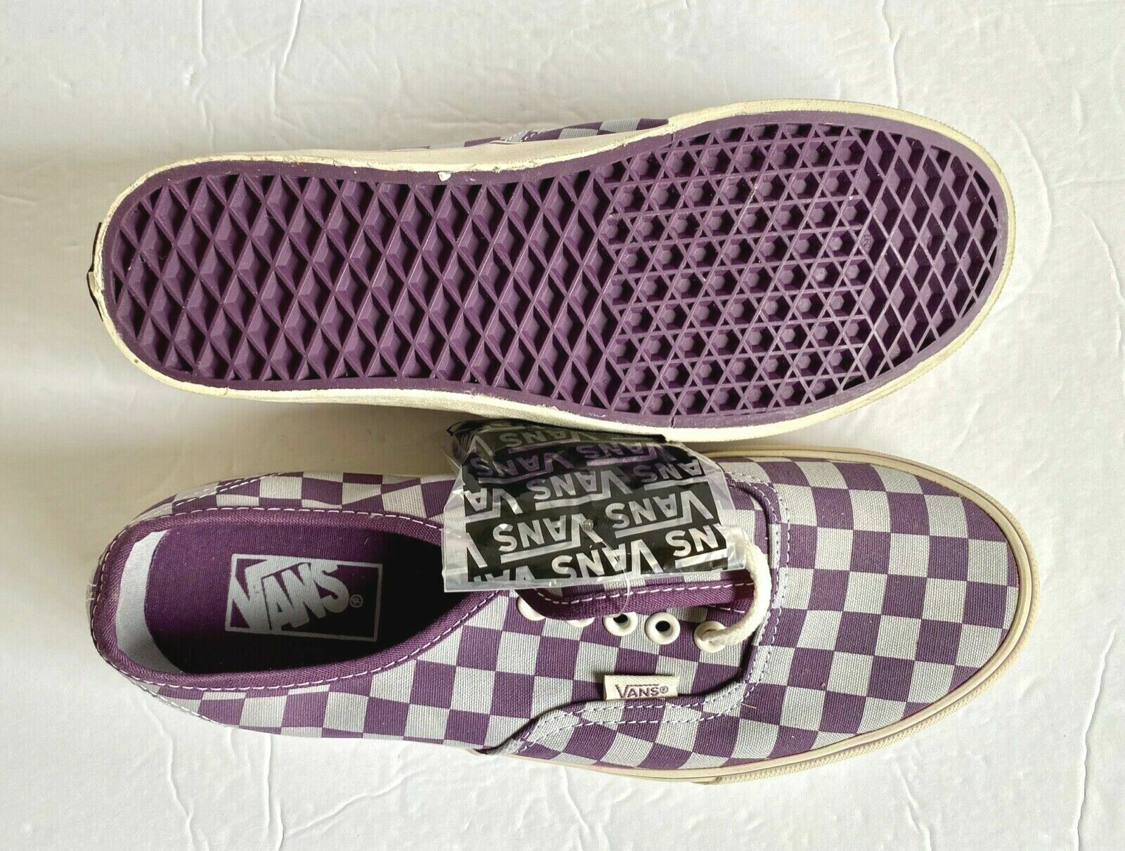Vintage Vans Authentic Skate Shoes Checkerboard Skate… Gem