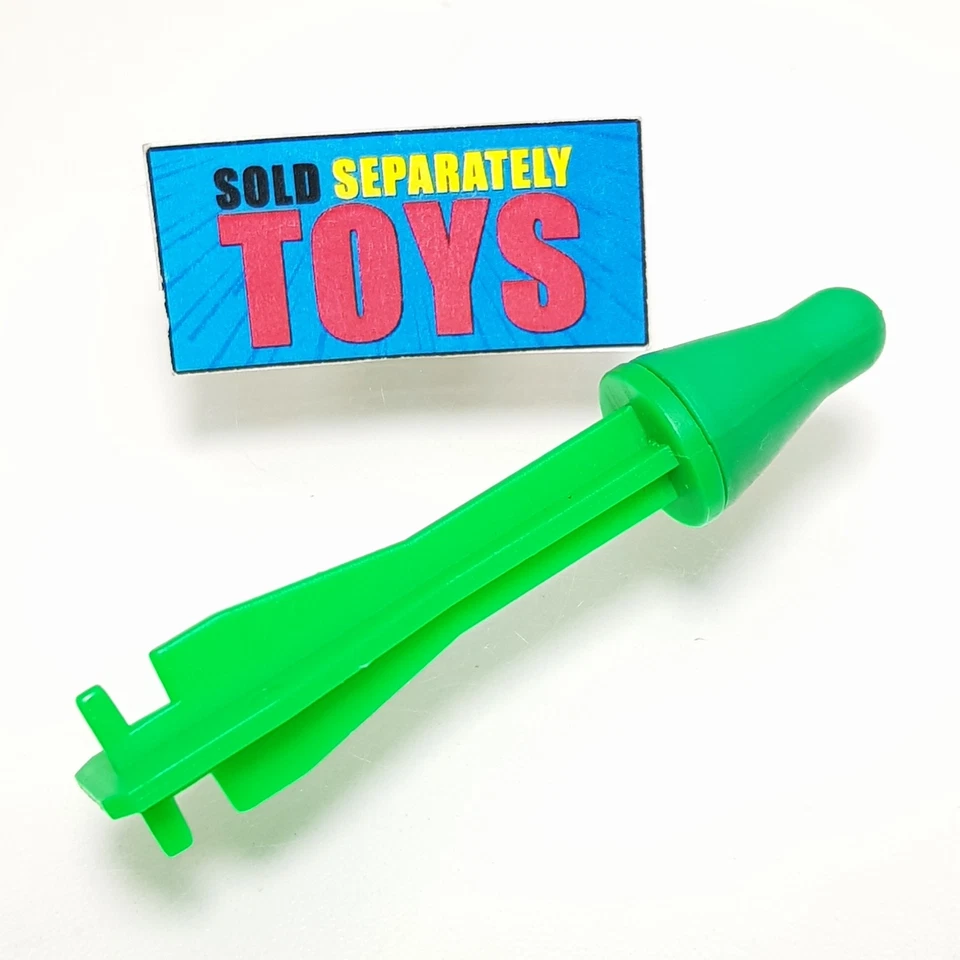 Vtg BattleTech Thor MISSILE rocket original 1994 Tyco green weapon accessory - Image 3 of 4