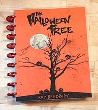 Fall Halloween Tree Book Cover Set for use with Classic Happy Planner-