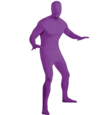 Purple 2nd Skin Adult Halloween Costume