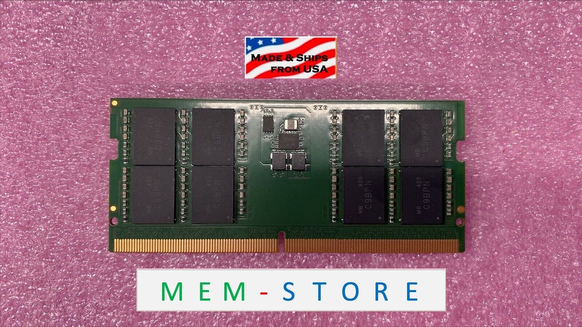 32GB 2x 16GB SODIMM DDR5-4800 for KCP548SS8K2-32 Compatible