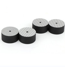 4PCS/Set Audio Carbon Fiber Stands Hifi Speaker Isolation Feet 40x20mm Base Pads