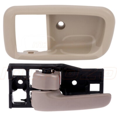 Front Left Side Driver Inside Door Handle & Bezel For Toyota Tundra