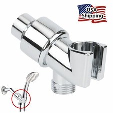 360  Adjustable ABS Bathroom Universal Shower Head Holder Handheld Shower USA