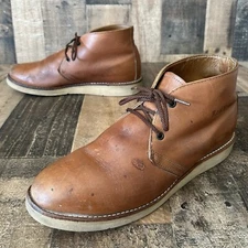 Red Wing 595 Chukka Vintage Leather Lace Up Work Boots Mens 11.5 D