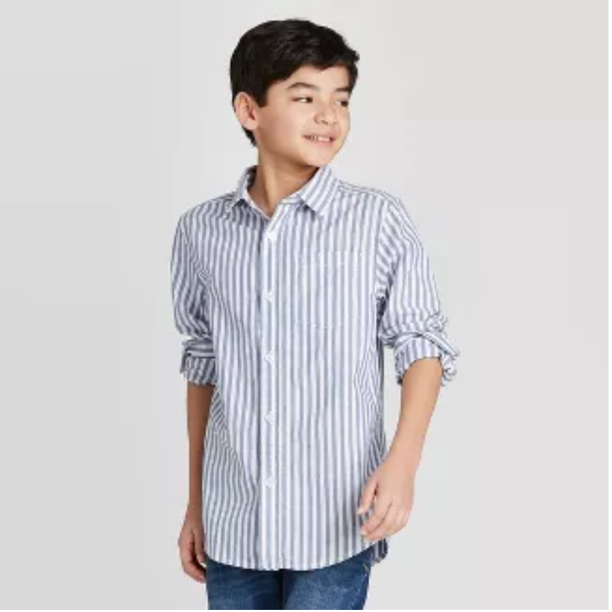 CaleカルSTRIPE SHIRT JACKET CaleカルSTRIPE JACKET SHIRT