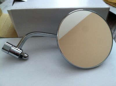 VW ROUND MIRROR BUG LEFT  1950-1967 DRIVERS SIDE 113857513AME FREE SHIPPING