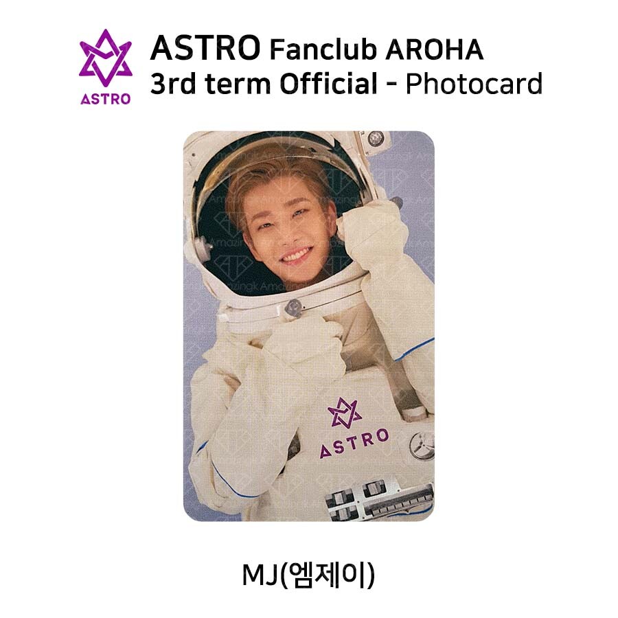 K-POP・アジア ASTRO Official Fanclub AROHA 3rd ASTRO FANCLUB AROHA 3rd Term Kit Official Goods Photocard
