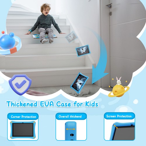 Kids Tablet Android. 13 7/10 Inch WIFI 4-core Tablet 9GB+64/128GB PC Dual Camera - Picture 13 of 24