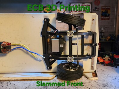 ECB 3D Printing Front Slammed Chassis for the Tonka Winnebago