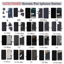 LCD Display Touch Screen Lot For iPhone 11 12 13 Pro 14 Plus 15 Pro Max 16 Plus