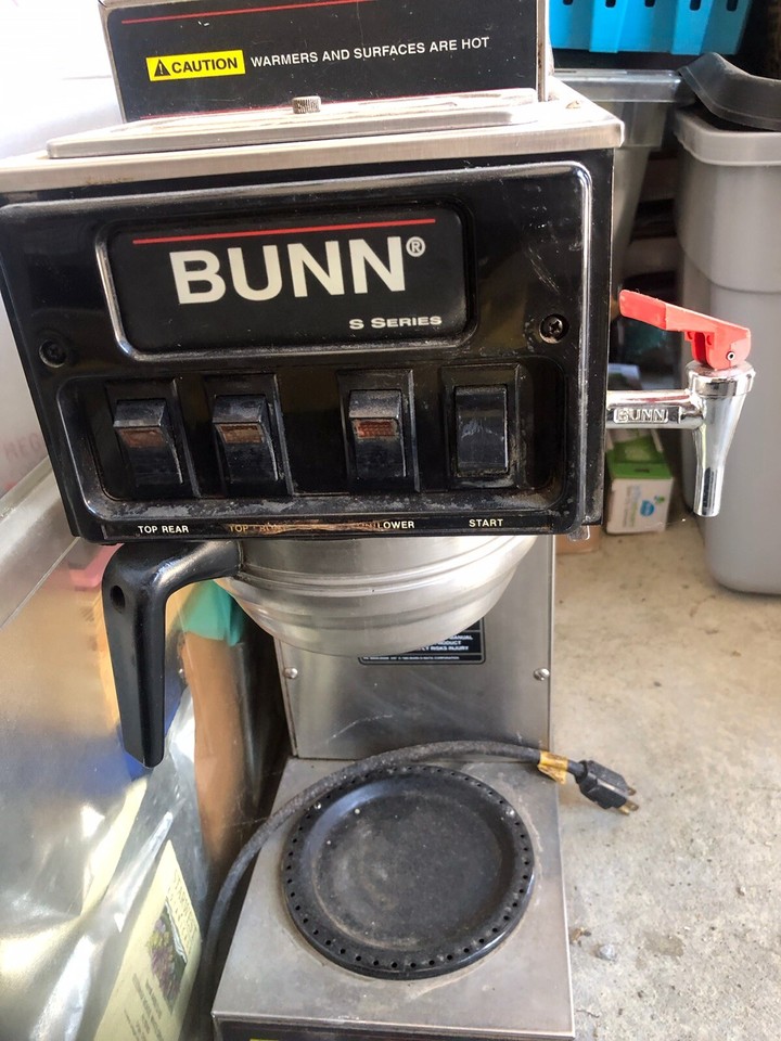 BUNN VPR Series 33200 Commercial Coffee Maker 12 Cup Long Cord Dual ...
