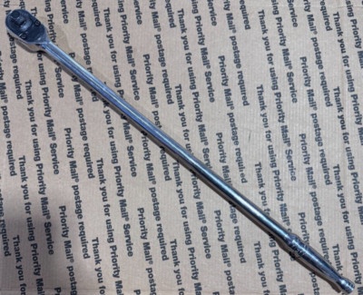 Snap On FLL80 3/8'' Drive Dual 80 Technology Extra Long Handle Ratchet 2013 EUC