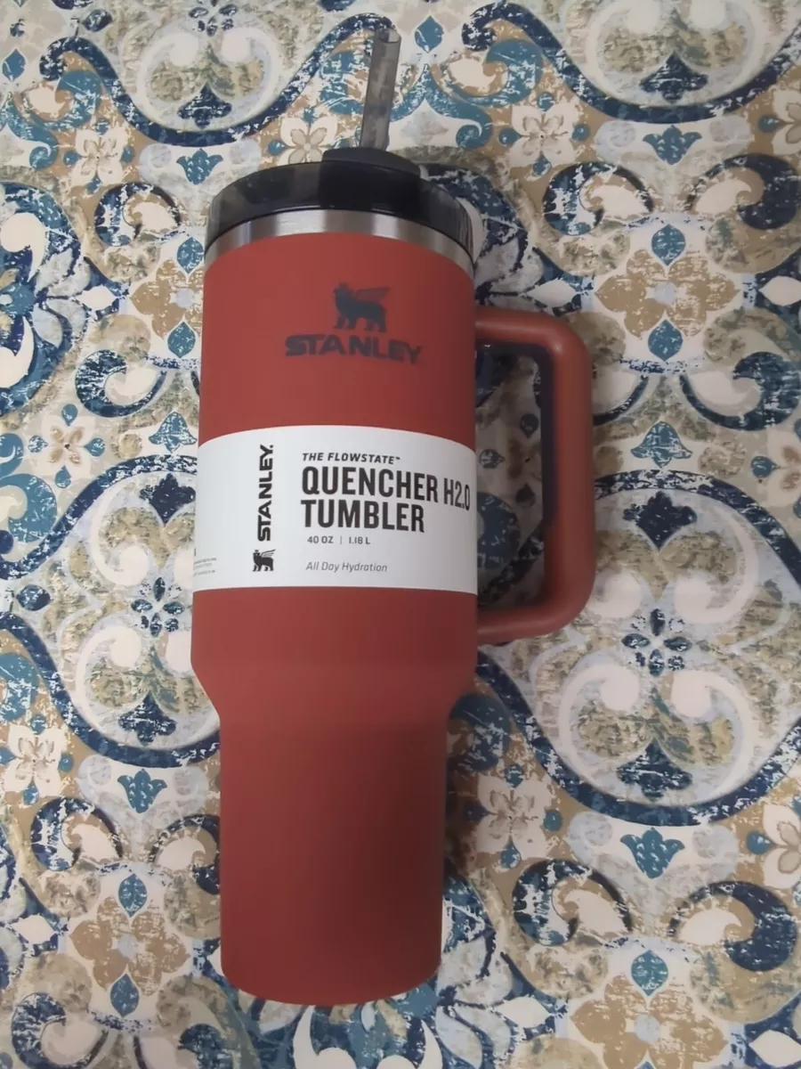 Stanley Quencher H2.0 Flowstate™ Tumbler Red Rust (Soft Matte)