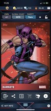 Topps Marvel Collect Digital Big and Bold Red Hawkeye Insert