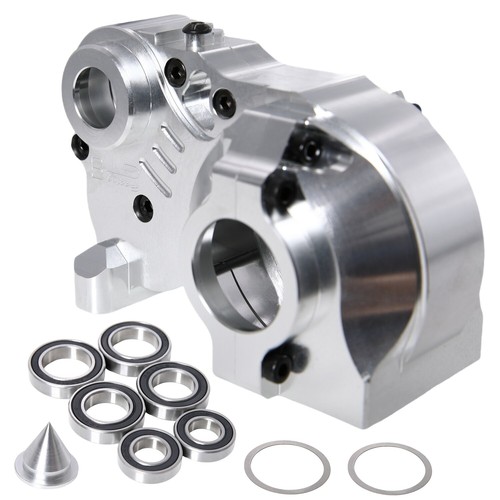 Estuche de caja de engranajes de transmisión difusa de metal CNC para 1/5 radiocontrol HPI KM RV Baja 5b ss 5sc - Imagen 10 de 15