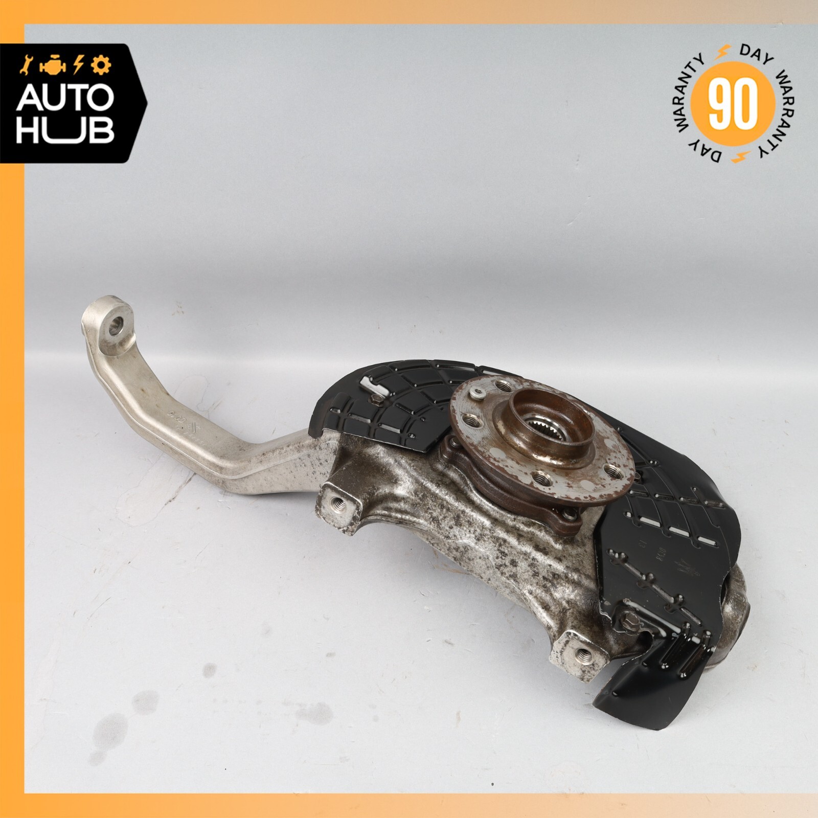 14-21 Maserati Ghibli M157 Quattroporte M156 Front Left Side Knuckle Spindle OEM