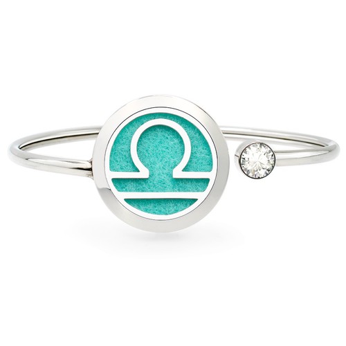 25mm  Rotatable Perfume Bangle Bracelet  Diffuser Essential Aromatherapy Locket - Picture 176 of 209