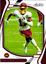 2021  Panini Absolute Terry McLaurin  #20   Washington Football Team         