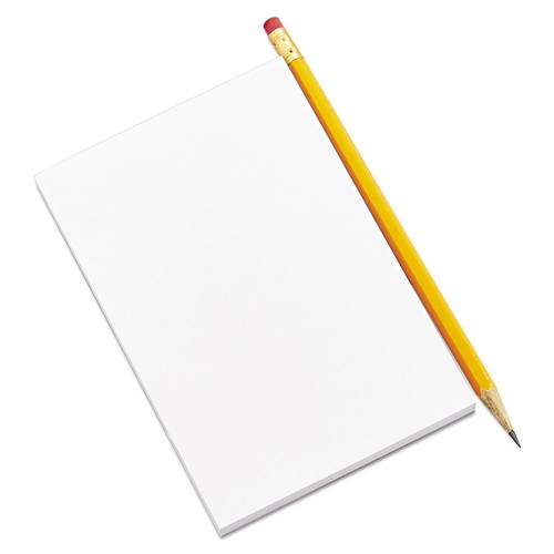 Universal M9-35613 100 Sheets 3 in. x 5 in. Unruled, Scratch Pads - White (12... - Picture 7 of 9