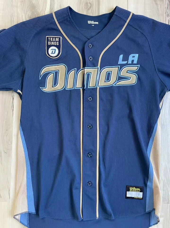 Camiseta de béisbol RARA LA Dinos equipo Wilson NC Dinos KBO Corea edición especial de colección Foto 2 de 4