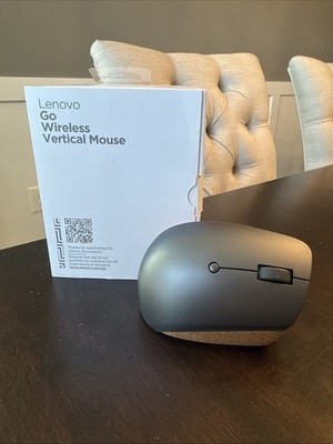 Lenovo Go Wireless Vertical Mouse Model MB665W Open Box See Photos