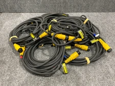 Lot of 7 Kino Flo Fix 25ft Feeder Cable Extensions For Kino Flo 4 Bank Head