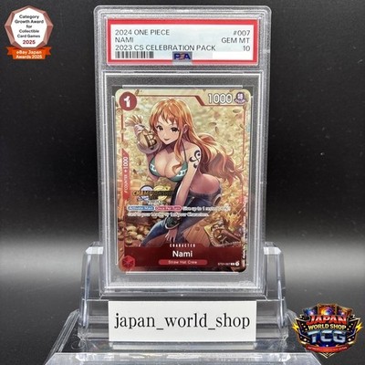 PSA 10 Nami ST01-007 Championship 2023 Celebration Pack One Piece
