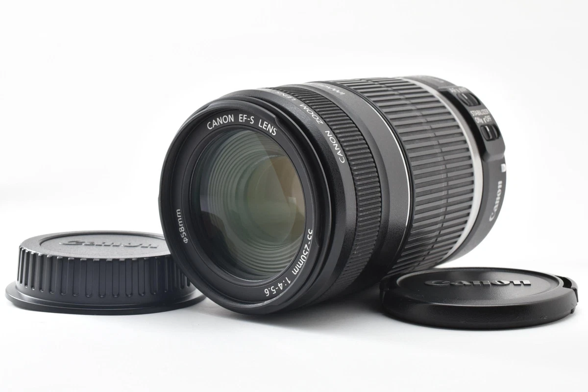 Canon EF-S 55-250mm Focal Camera Lenses for sale | eBay