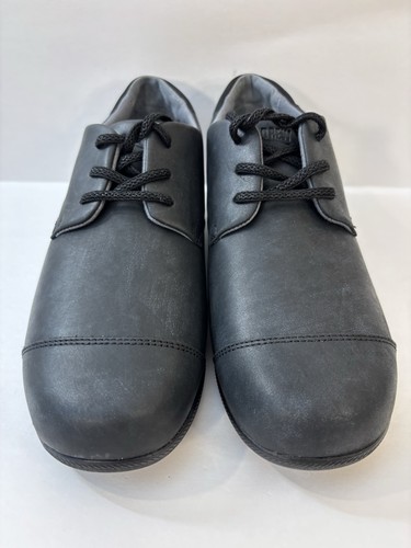 Drew Shoes Jemma 10855 Women's Casual 9 WIDE Black/Charcoal Therapeutic Lace Up - Picture 2 of 12