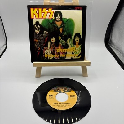 KISS Shandi b/w She's So European Single Box Set Picture Holland sleeve Vinyl