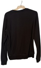 Image of Nike Essential Side Swoosh Crewneck Sweatshirt✅Mens M✅Black✅AA3177-010✅BNWT