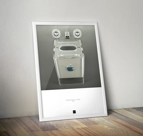 Power Mac G4 Cube poster C 30x40cm