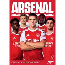 Arsenal Football Club Official  2026 A3 Calendar