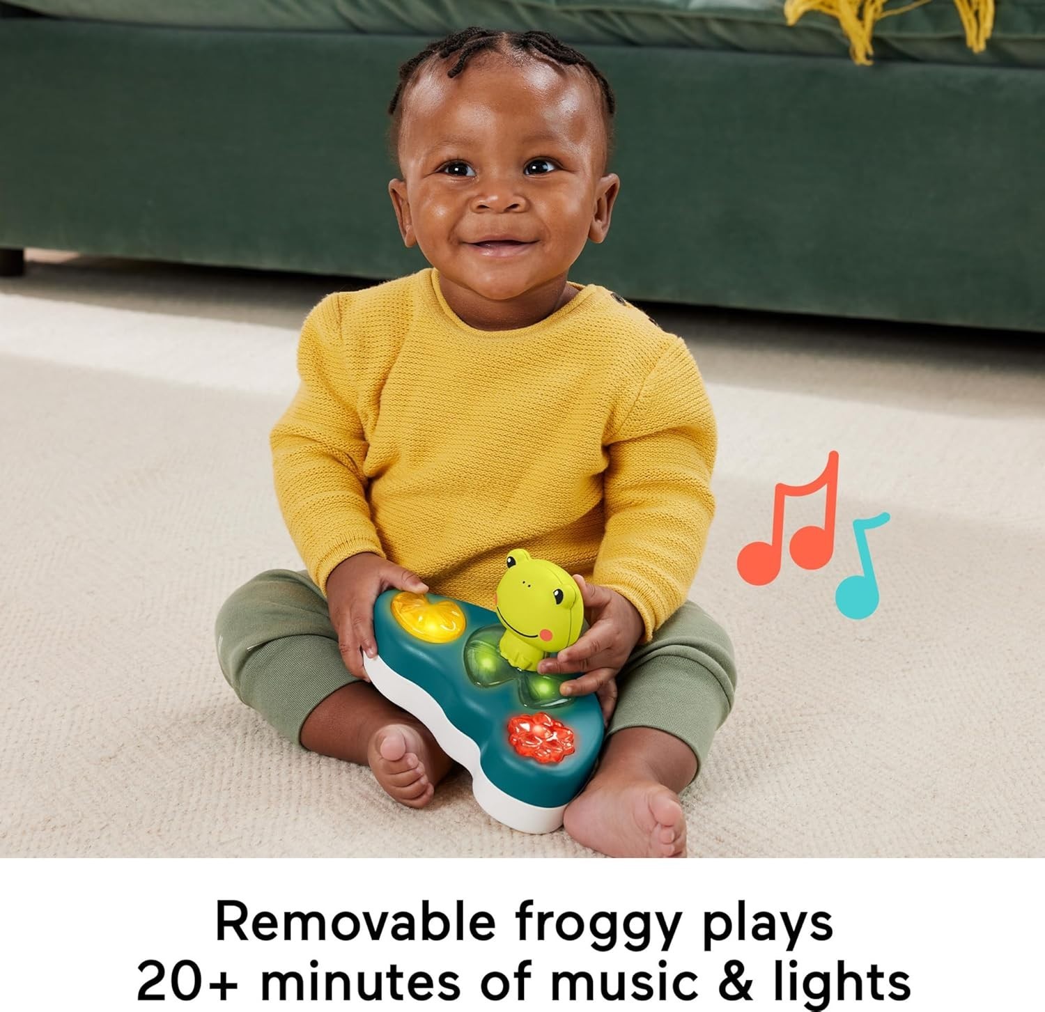 Fisher-Price Baby Bouncer Colorful Corners Jumperoo Activity Center w/ Music