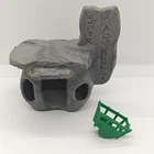 1961 Marx THE FLINTSTONES Play Set SUPER MARKET with SHOPPING CART Grocery Store