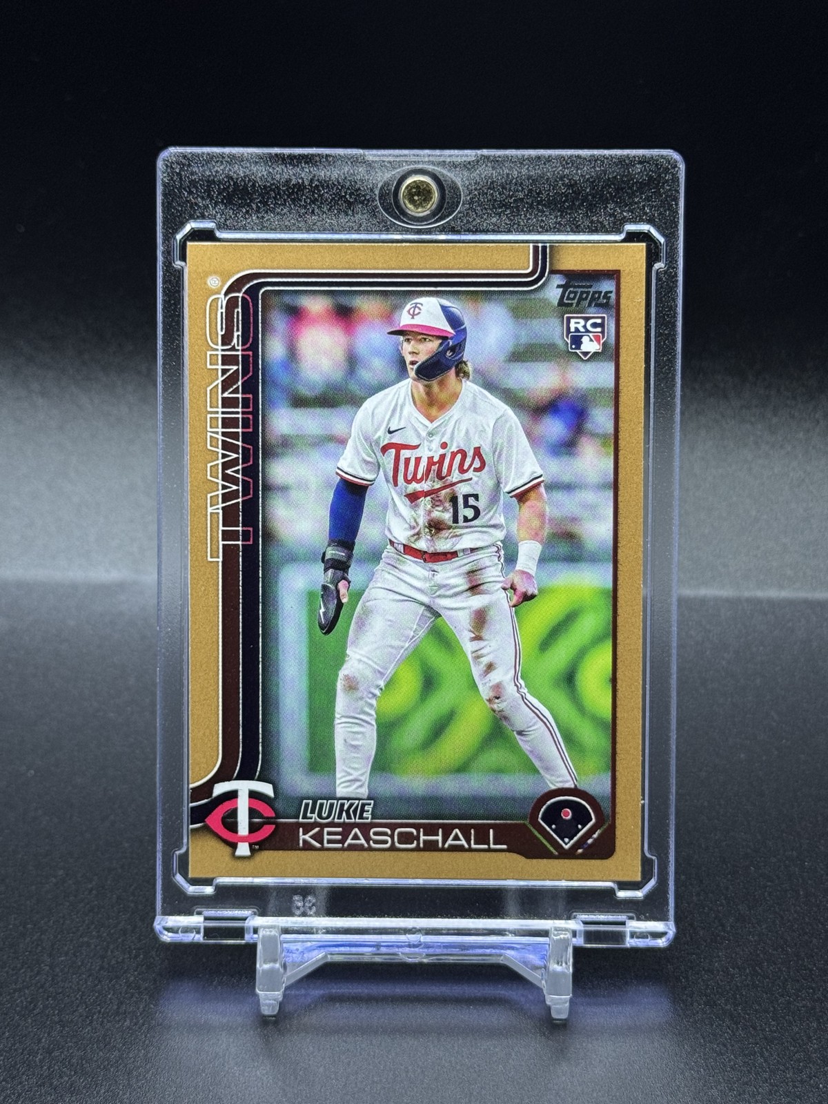 2025 Topps Update Series - Luke Keaschall #US16 Gold /2025 (RC)