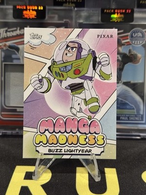 2026 Topps Disney Neon Buzz Lightyear Manga Madness Insert #MM-5