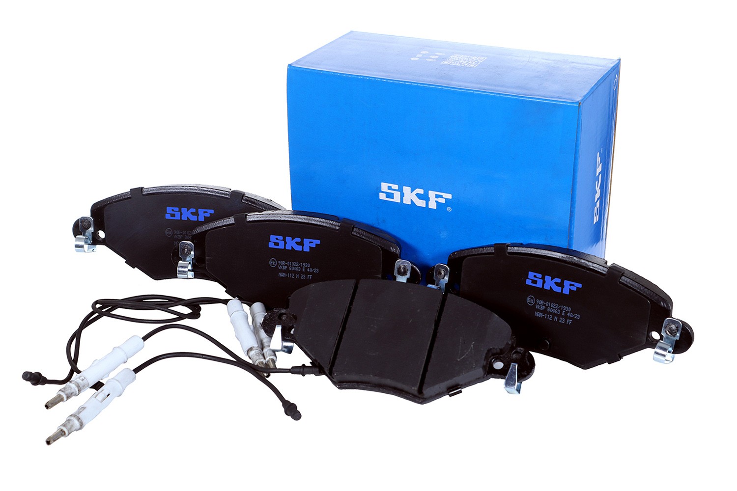 Skf Schwarz Scheibenbremse Bremsbelag Vkbp 80463 E - 4Er Set - Position Vorderachse Höhe 78 Mm Länge 171 Mm Breite 131 Mm Dicke 17,5 Mm - Oe Qualität - Bild 4